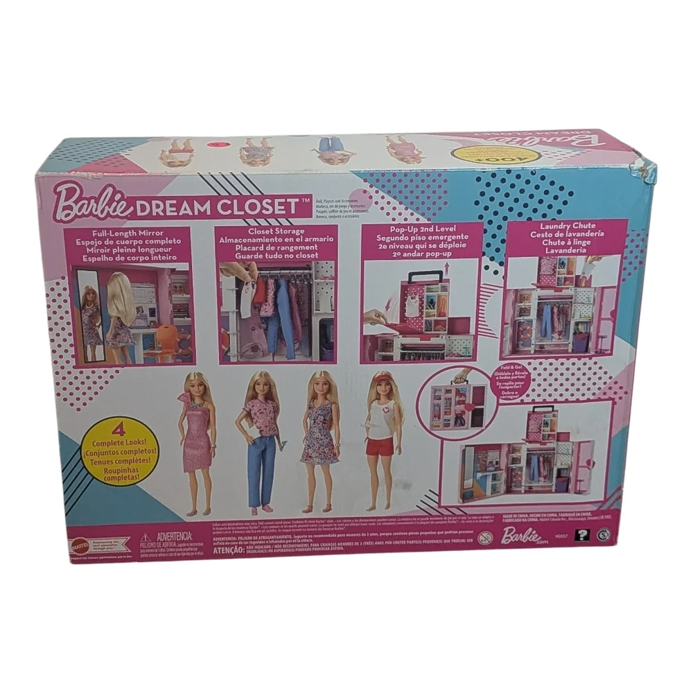 Barbie Dream Closet - Pink NIB Barbie Dream Closet New Barbie Set